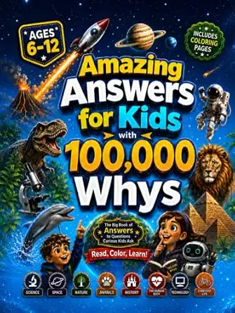 Awesome Answers for Kids with 100,000 Whys — book cover